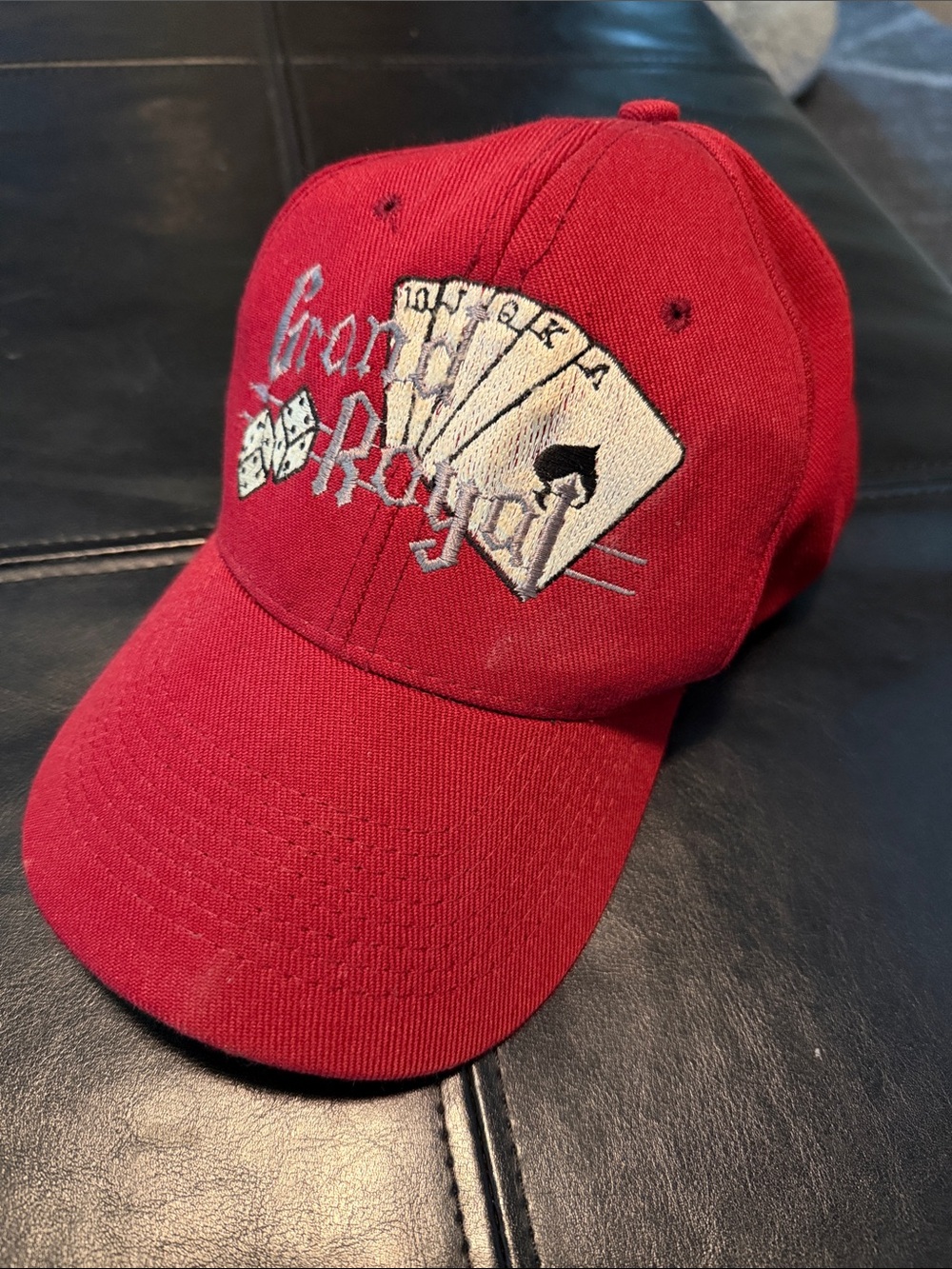 VTG 1994 Beastie Boys Grand Royal Record Label Red Snapback Hat Cap 90s Rap